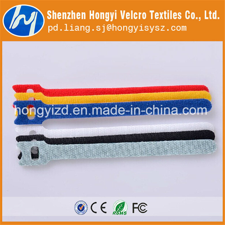 Wholesale Nylon Reusable Hook and Loop Velcro Wire Tie