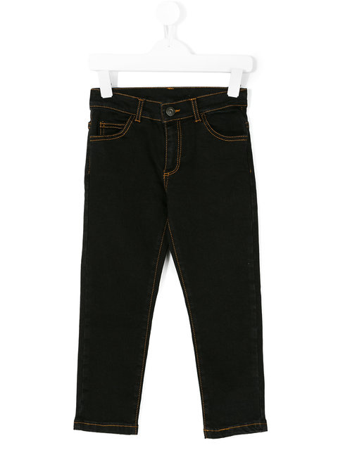 Custom Boy's Plain Denim Jeans
