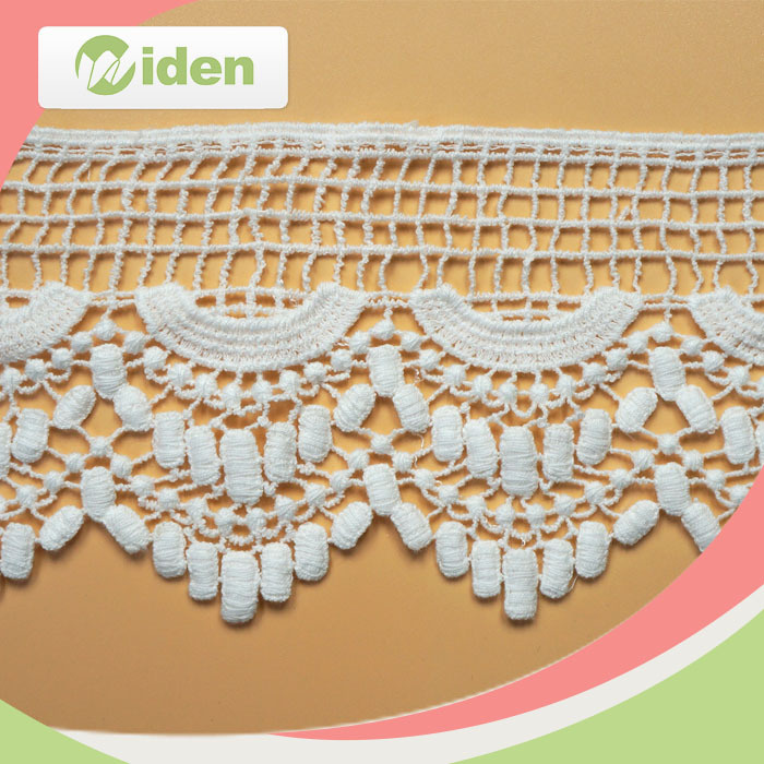 Excellent Machines Fancy Floral Pattern Fabric Chemical Lace