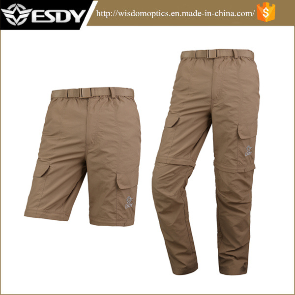 7 Colors Removable Outdoor Breathable Quick Dry Men's Long&Short Pant&Trousers