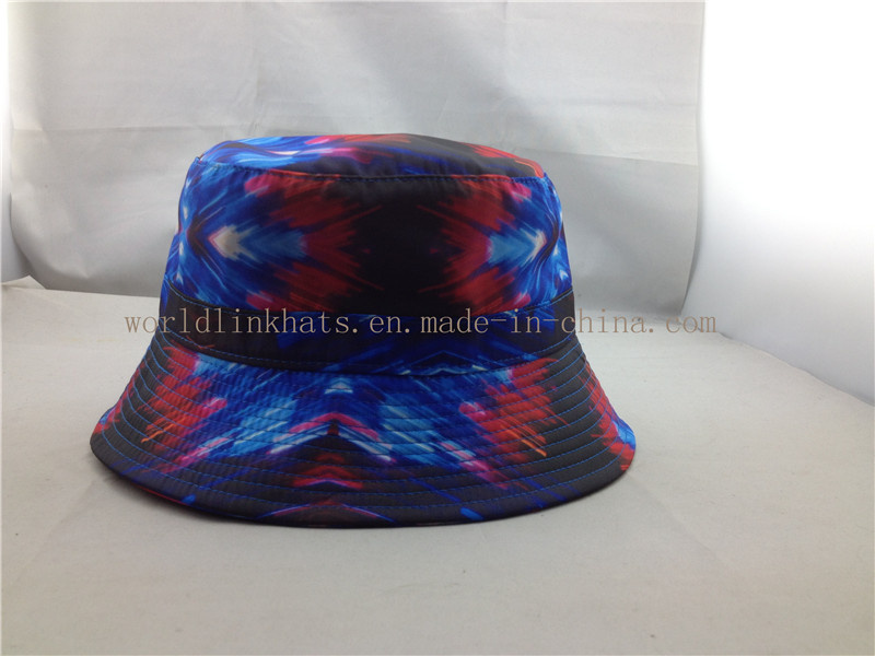 Custom Colorful Floral Tie Dyed Cheap Bucket Hat
