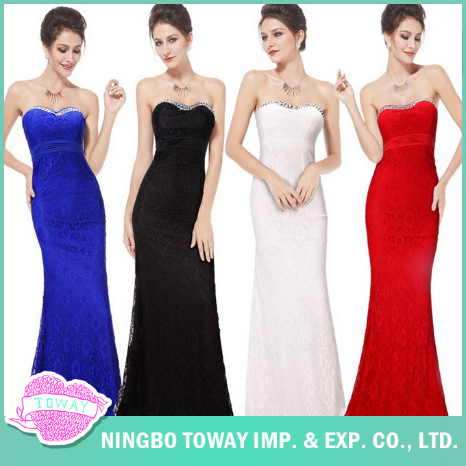 Ball Gown Elegant Prom Wedding Evening Party Dresses