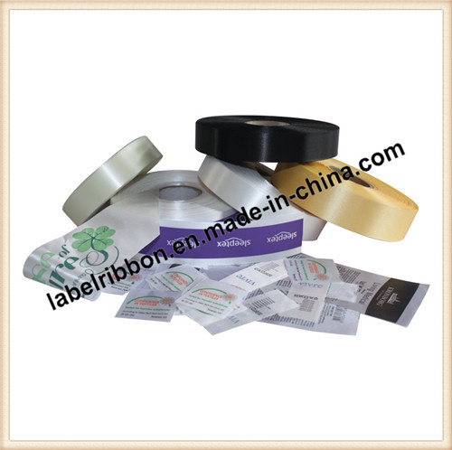 Thermal Transfer Printing Slited Edge 100% Polyester Satin Ribbon (PS6200)