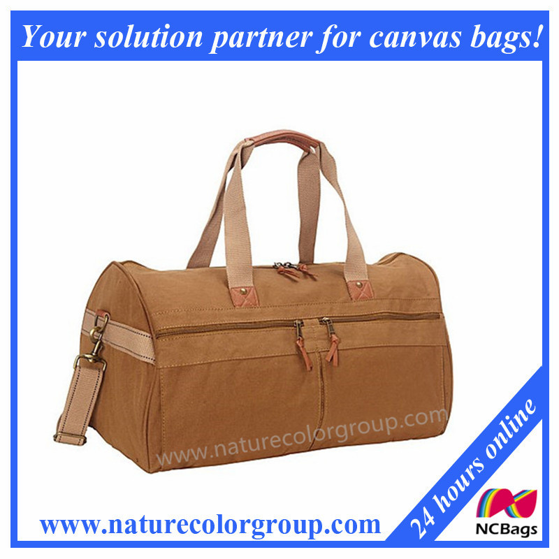 Designer Canvas Sport Weekender Duffel Bag