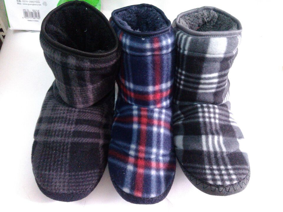 Plush Imitation Suede Slipper Boot for Women