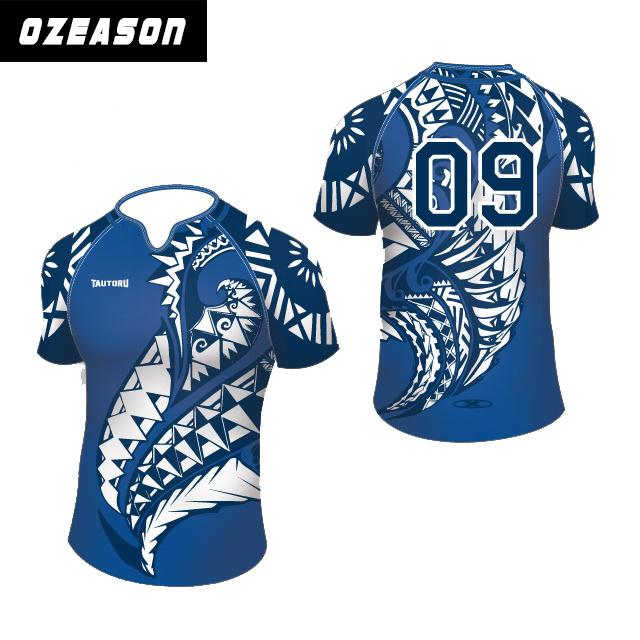 Custom Design Polyester Spandex Australian Rugby Union Football Jersey (R024)