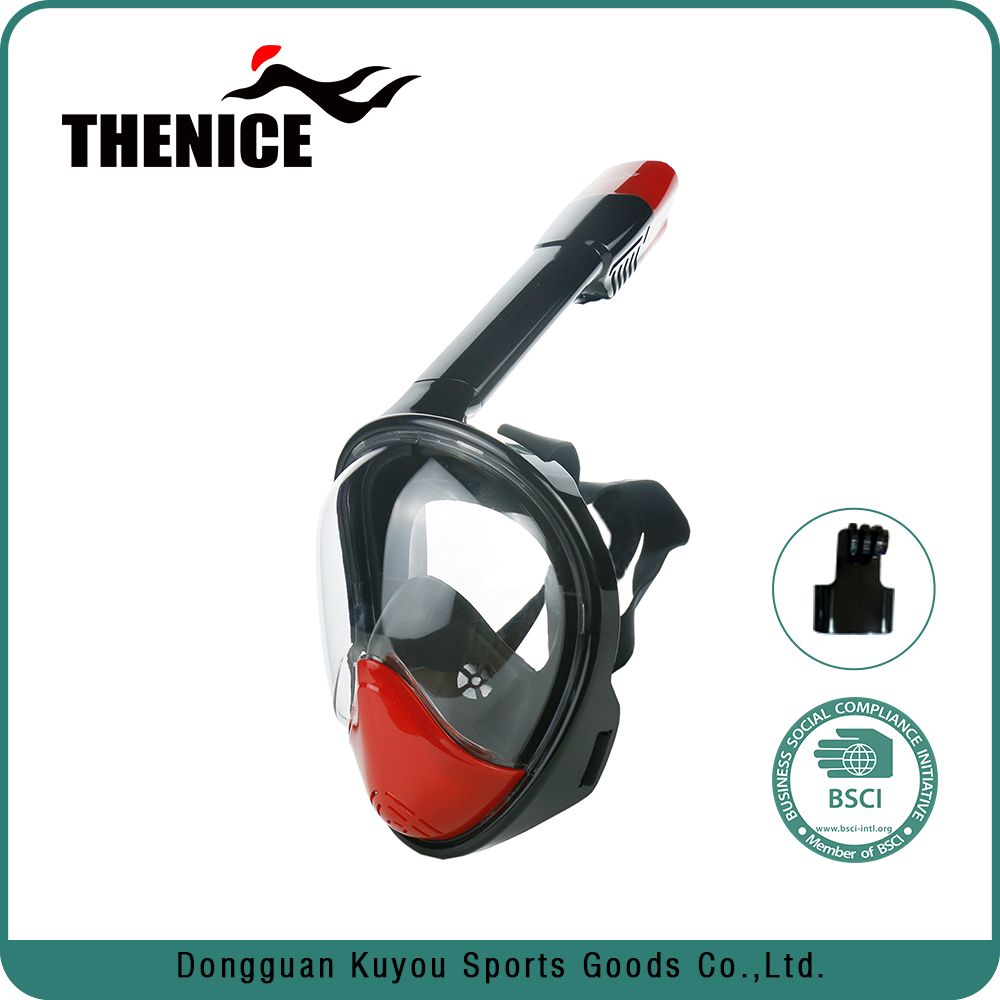 New Original Second Generation 180 Degree View Panoramic Full Face Snorkel Mask