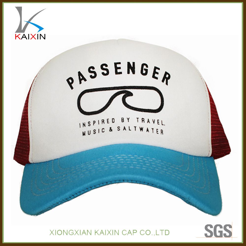 Wholesale Printed Foam and Mesh Trucker Cap Hat