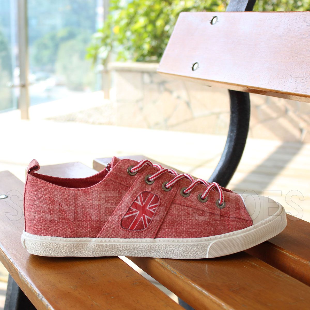 Classic Men's Rubber Outsole Canvas Shoes Snc-02186