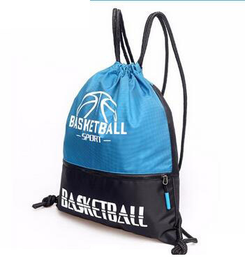 420d Polyester Drawstring Backpack with Zipper Pouch