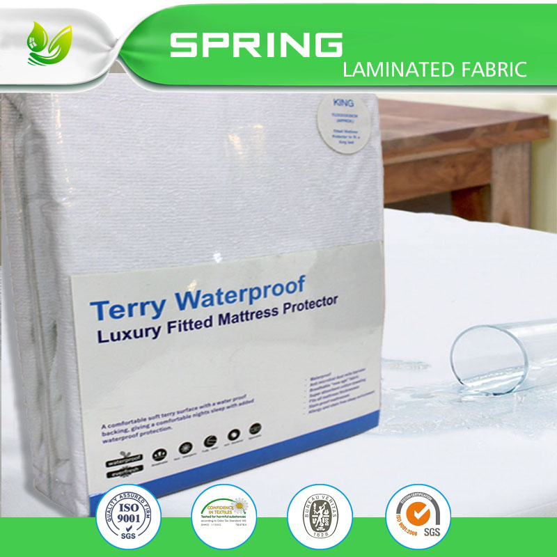 Waterproof Terrytowel mattress Protector Fitted Bed Cover / Sheet - All Sizes