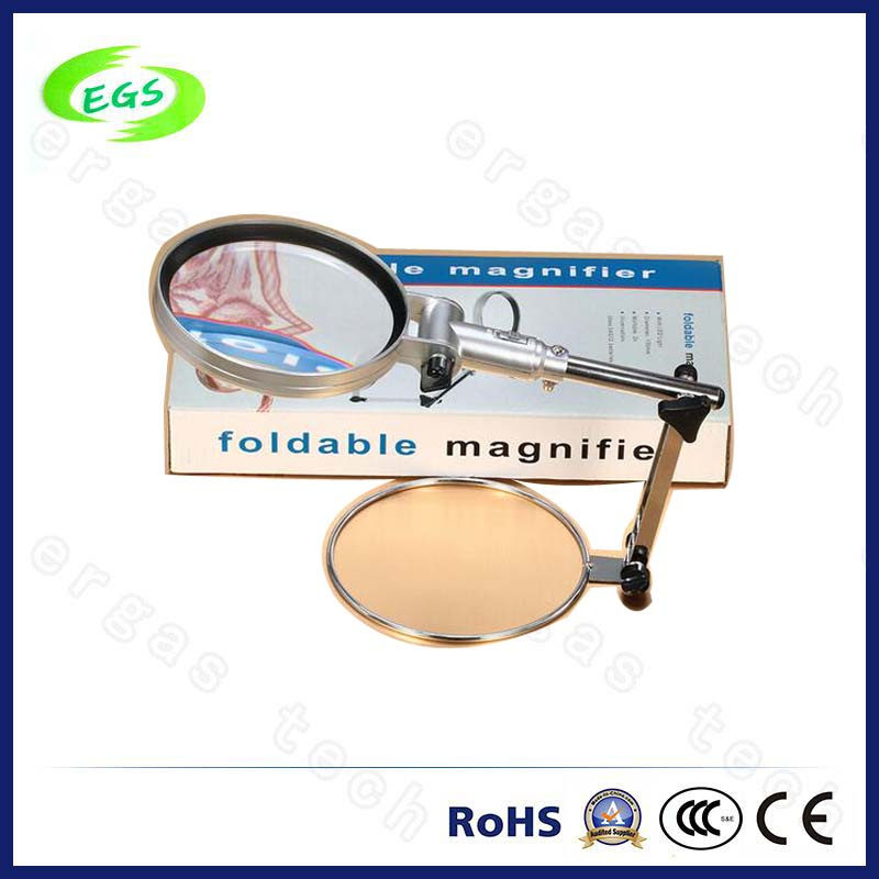 Table/Folding Magnifier with Clear Optical Lens Egs3b-4 to Magnify