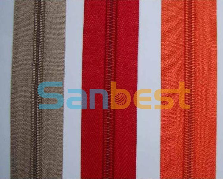 100% Nylon Zipper for Shoes