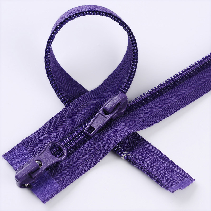 Good Quality Nylon Zipper with Double Head Slider