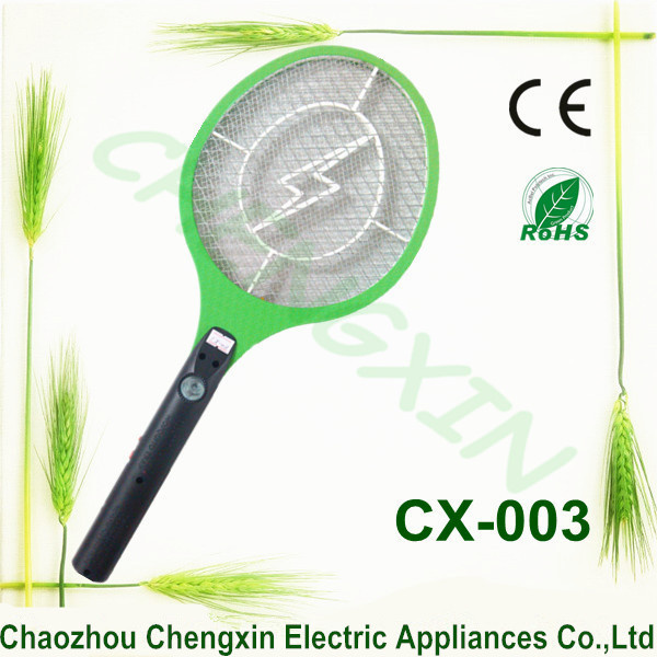 Electric LED Bug Fly Mosquito Swatter with Built-in Rechargeable Batteries