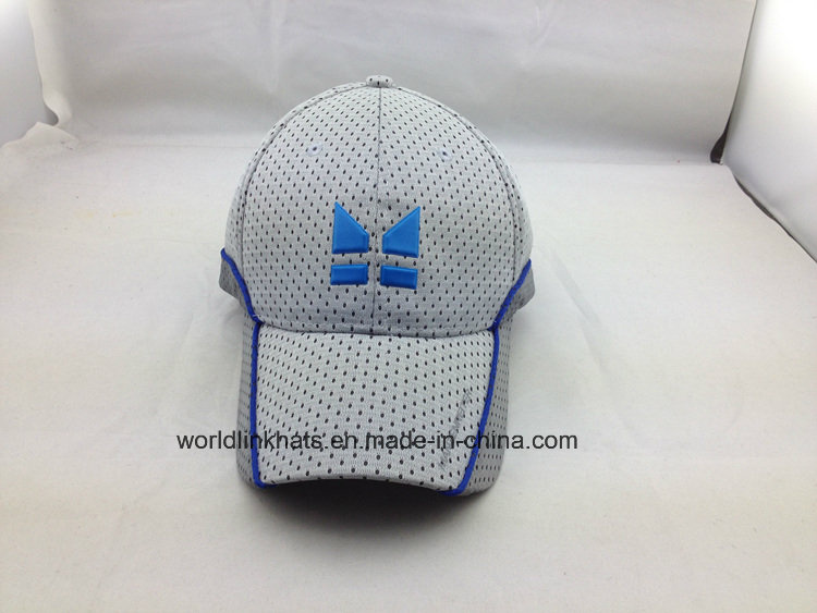 Polyester Mesh Trucker Hat Custom Embossed Design Sports Trucker Cap