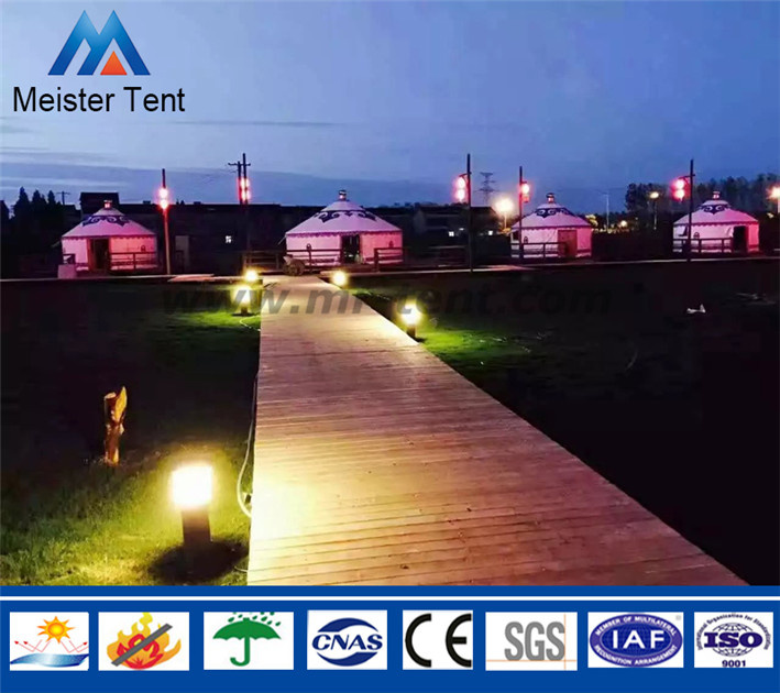 Nice Decoration Chinese Characteristics Yurt Tent