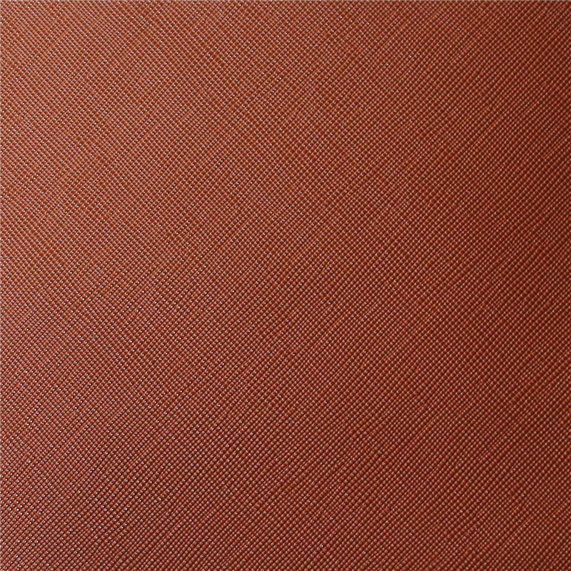2017 Hot Sale Cross Pattern Soft PU Leather for Handbags (k122)