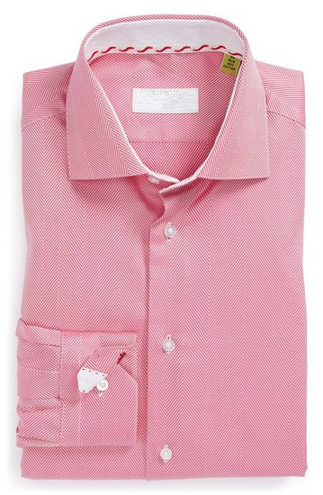 2016 Pure Cotton, One-Button Cuffs, Mtm Men's Shirt