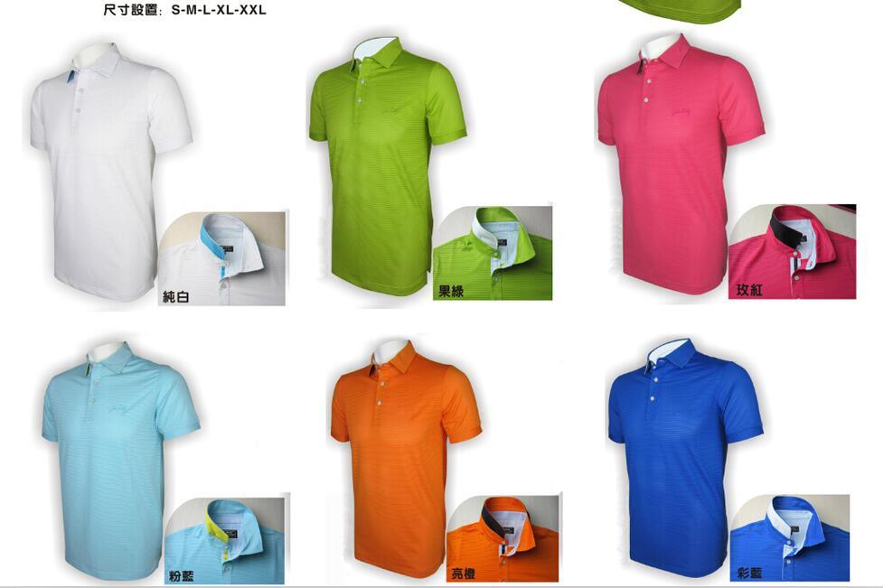 Wholesale New Style Nice Pattern Golf T-Shirt for Promotion
