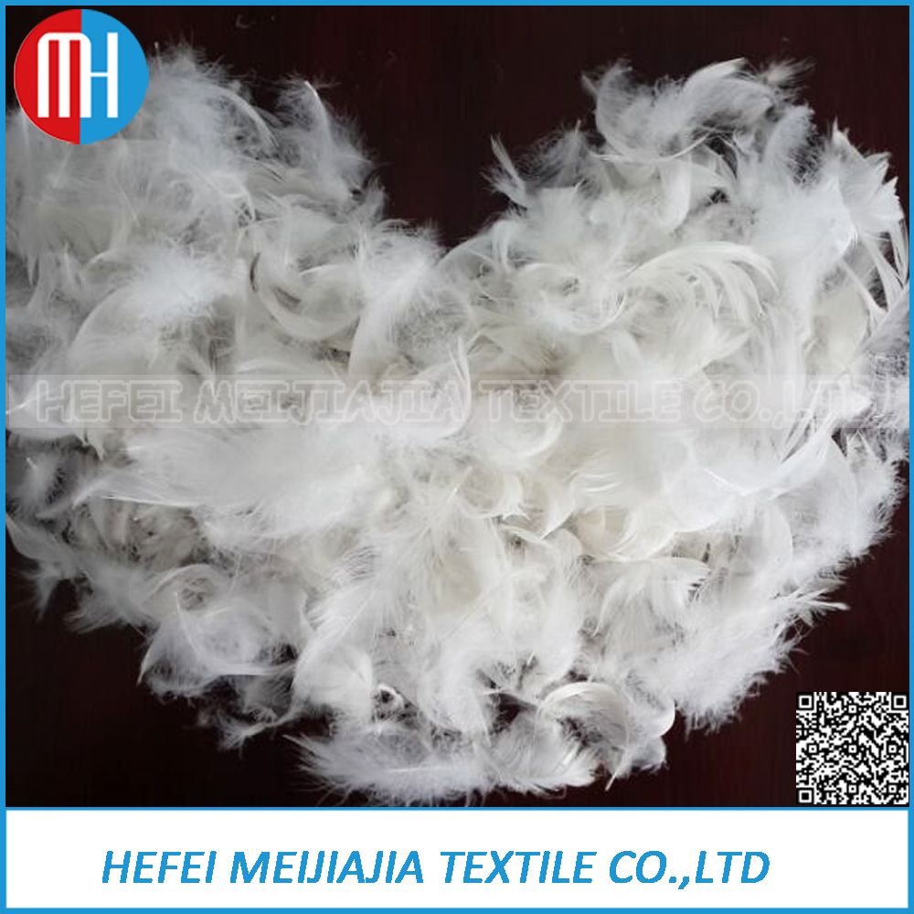 2-4cm/4-6cm White Washed Duck Goose Feathers for Furniture Filling