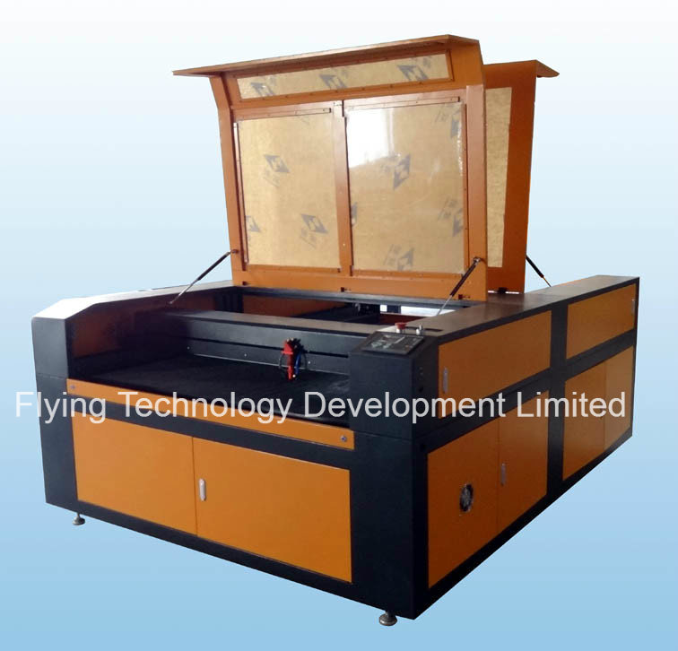 Wood Fabric Leather Acrylic Cutting Machine with CO2 Laser Flc1520