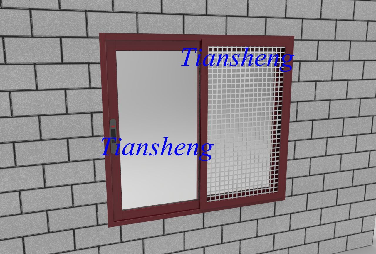 Competitive Price Aluminum Sliding Window with Mosquito Net