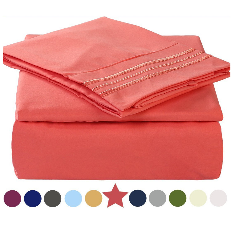 1500 Thread Count Egyptian Quality Bed Sheet Set