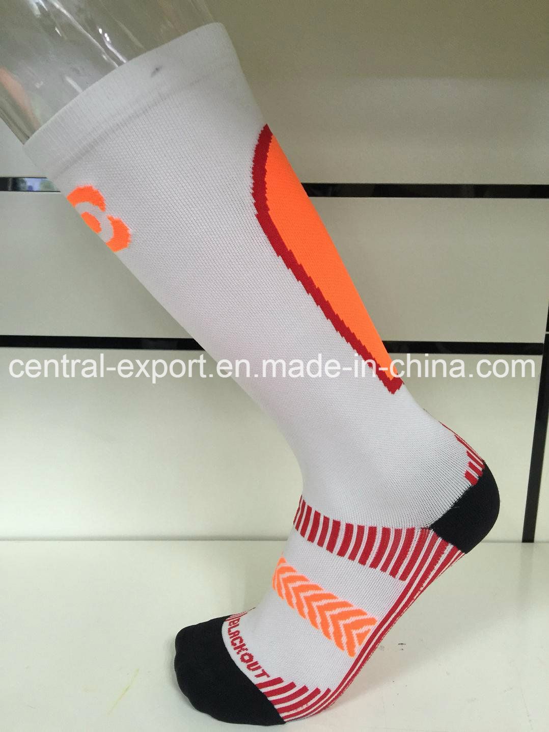 Customized Men Nylon Elastane Compression Socks