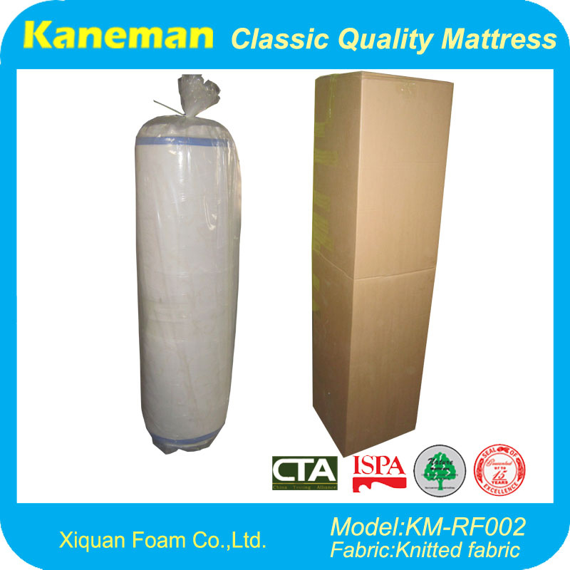 6 Inch Twin Size Carton Packed Foam Mattress