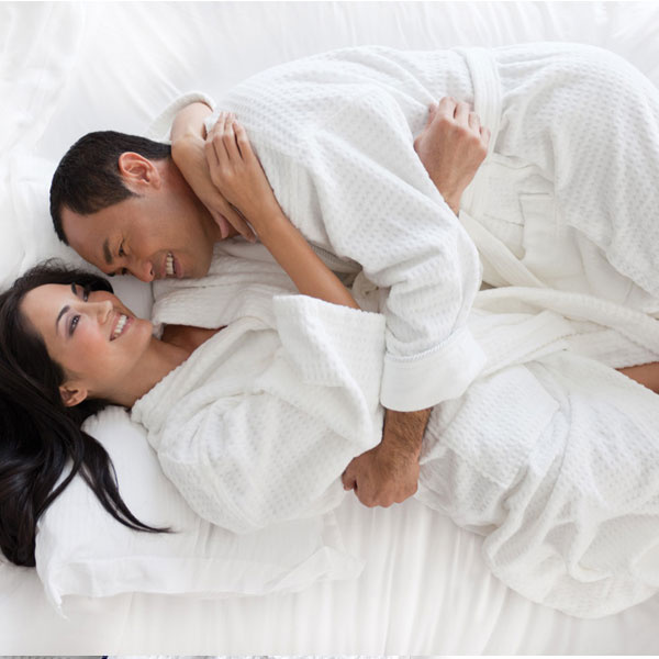 Shawl Collar Unisex Checked Hotel White Velour Oversize Bathrobe