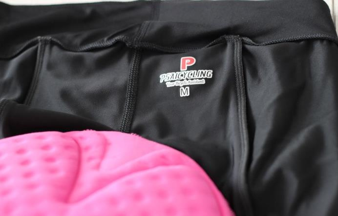 Screen Printing for Cycling Shorts Heat Transfer Label Printed