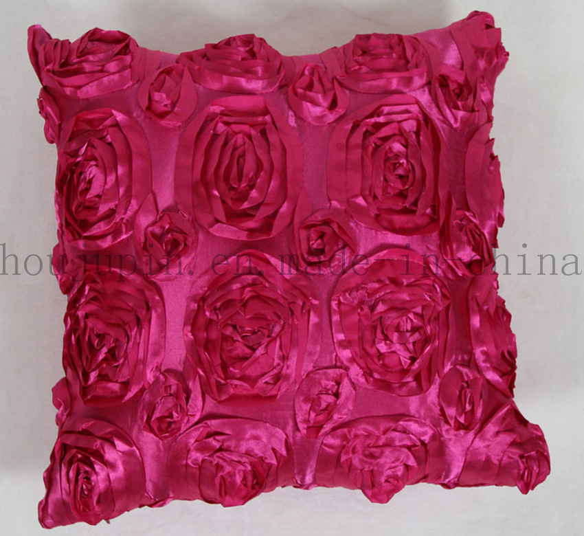 3D High Quality Creative Bolster Pillow Cushion with Flower Shaped