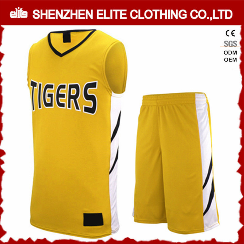 Hot Selling Custom Made Cheap Basketball Uniform (ELTBNI-3)