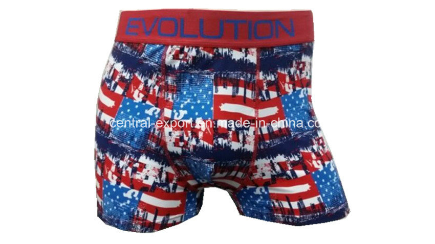 New Style Allover Print Men's Boxer Short Underwear