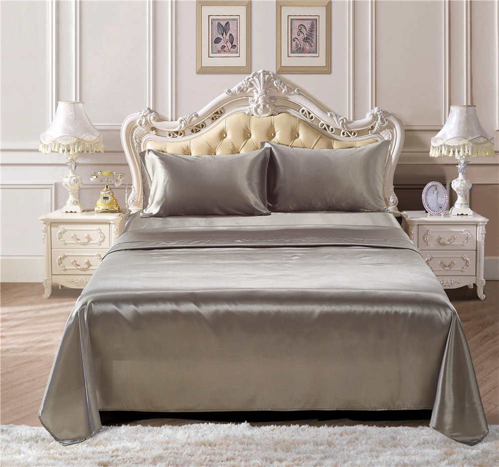 Luxury Satin Super Soft Sheet Sets Silk Bedding