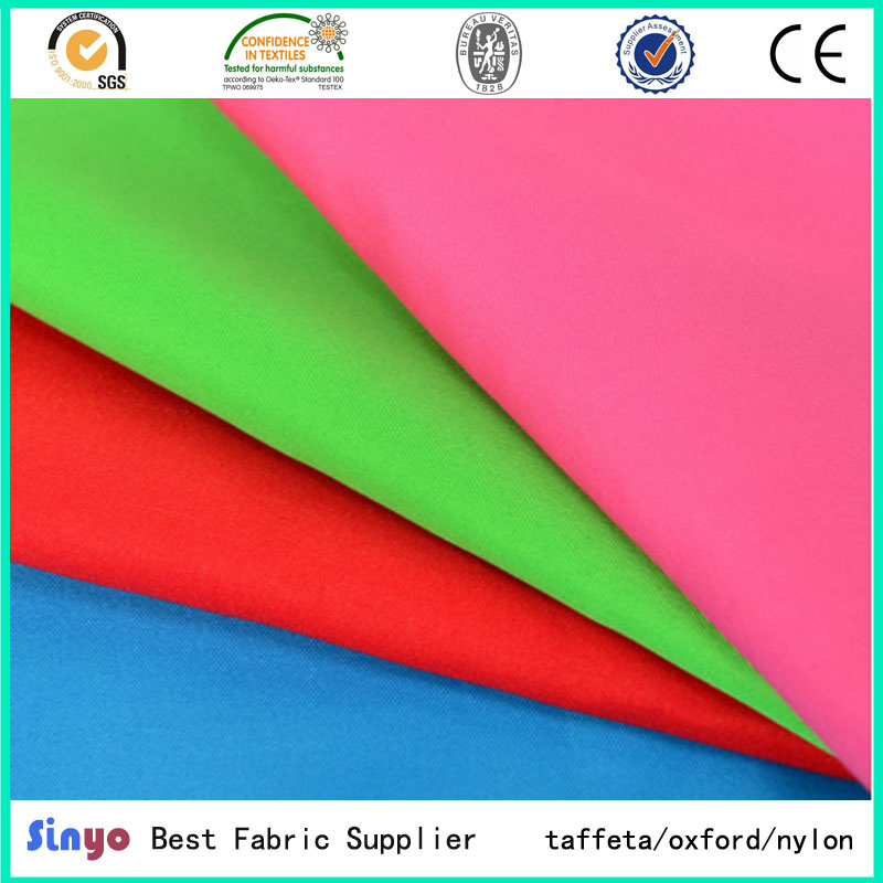 100% Polyester 75D*150d Peach Skin Fabric for Outdoor Cushions