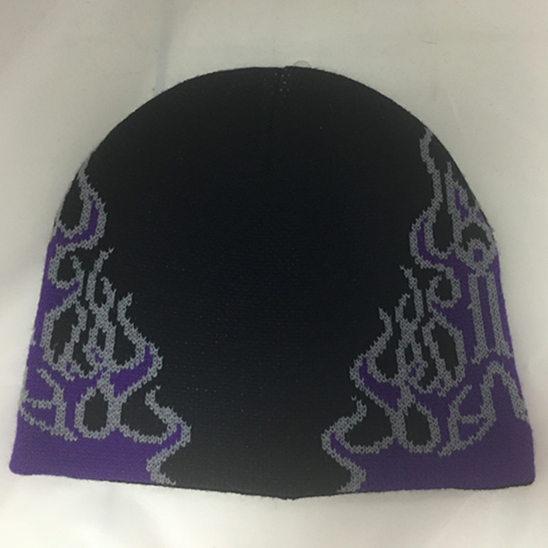 2017 Promotional Customized Jacquard Design Knitted Hat