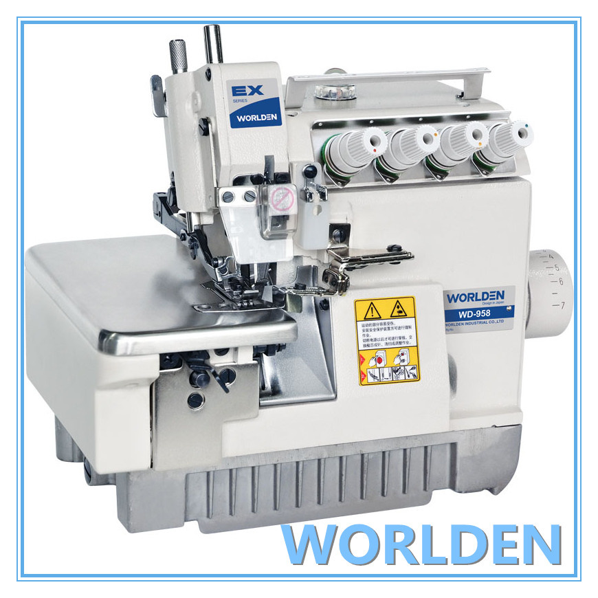 Wd-958 High Speed Four Thread Overlock Sewing Machine
