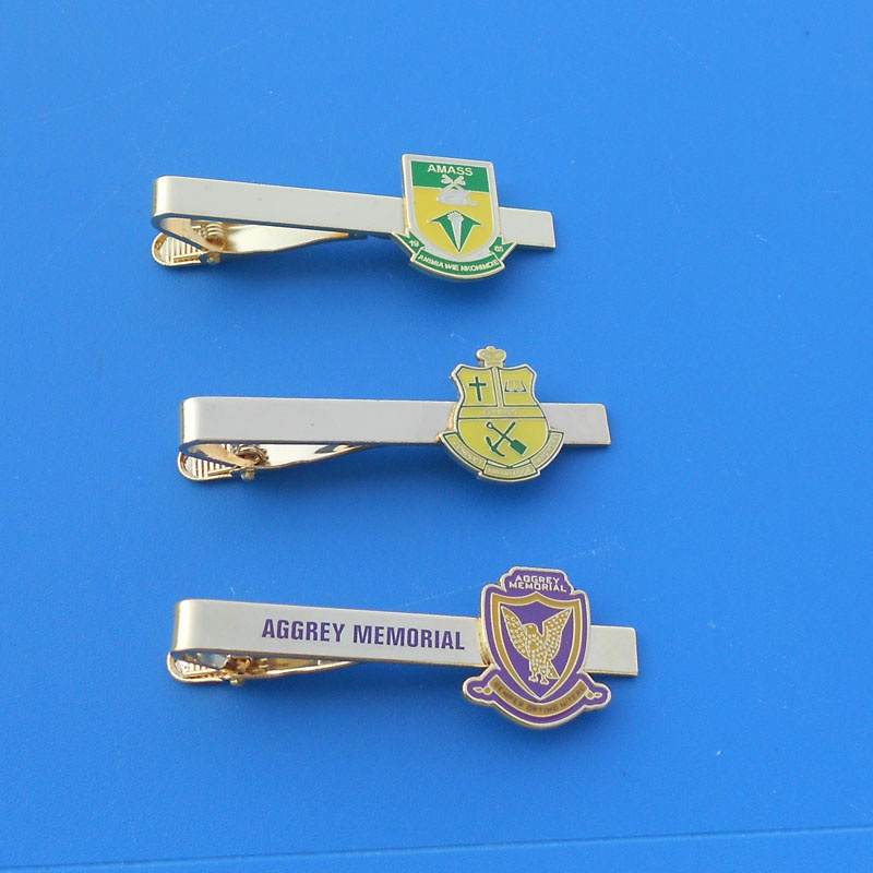 Custom Tie Clips, Hard Enamel Tie Bar