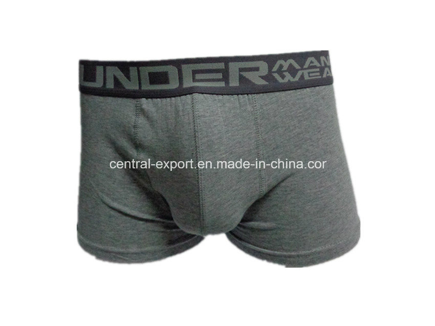 Solid Color New Style Men's Boxer Short Underwear