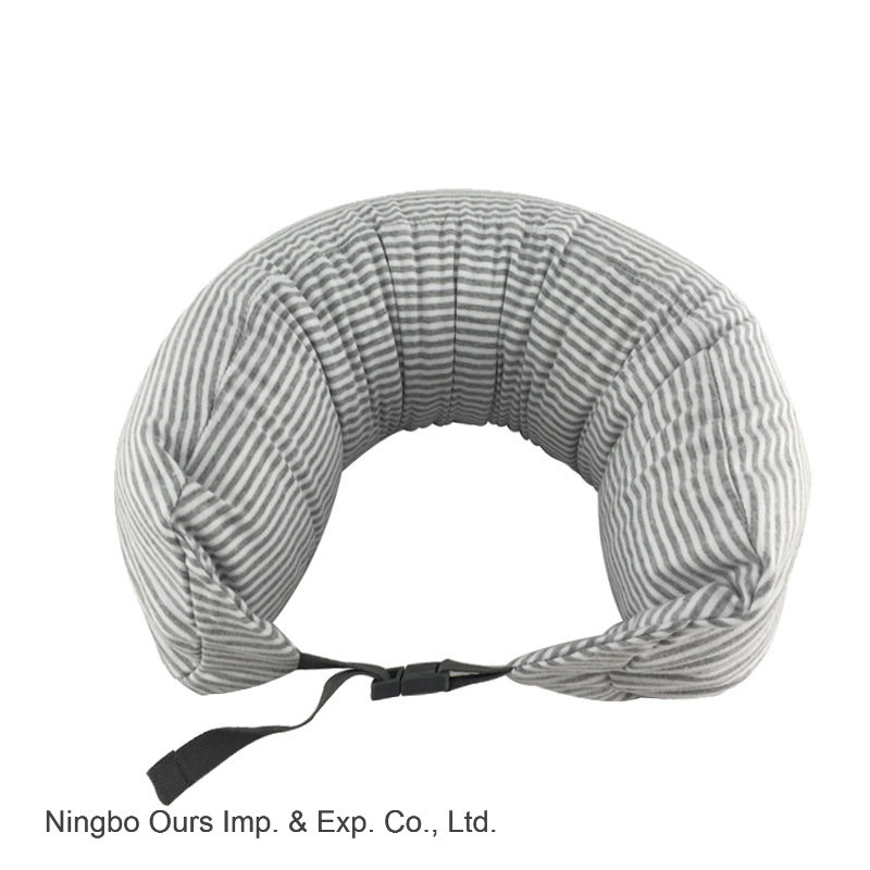 Simple Style Unprinted Foam Particle U - Type Pillow