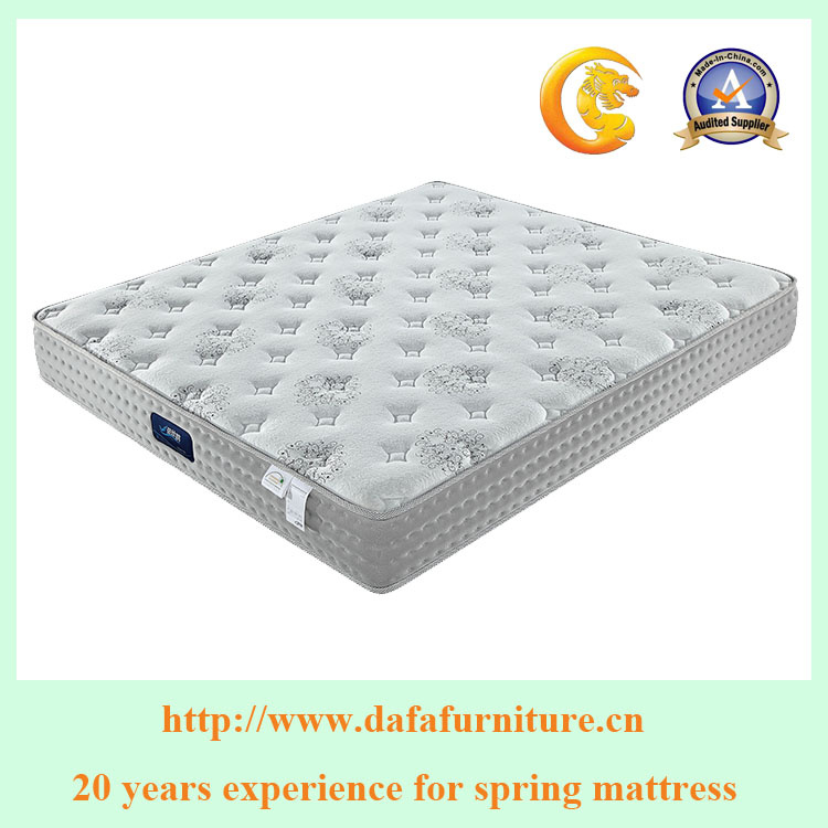 China Mattress Factory Visco Elastic Gel Infused Memory Foam Spring Mattress