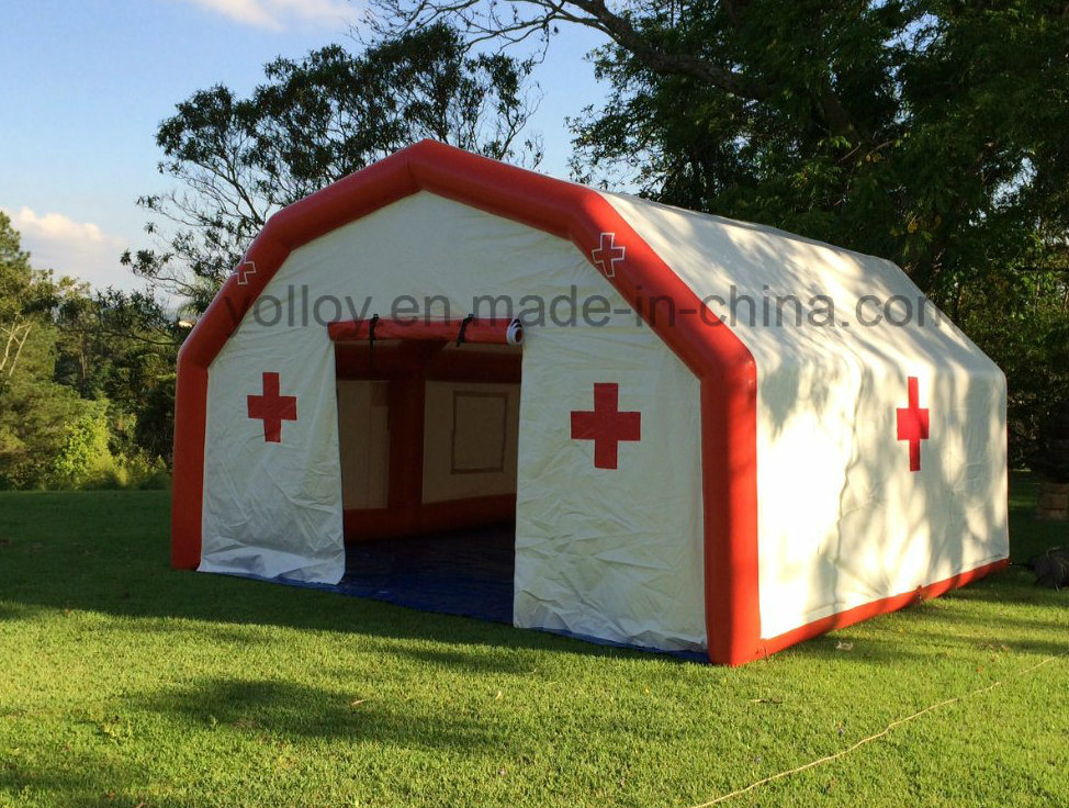 Self Erecting Pneumatic Inflatable Medical Relief Tent