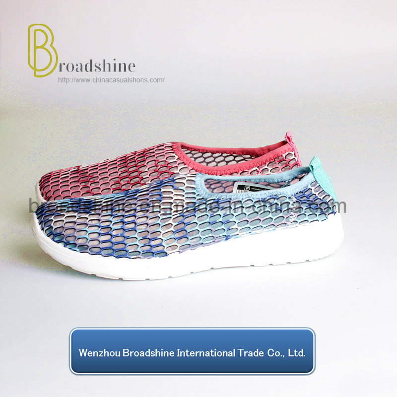 Nice Price Women Casual Shoe with Mesh Upper (ES191701)
