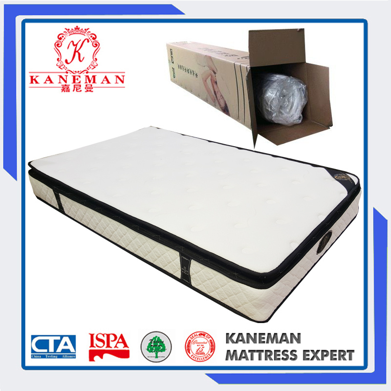 10 Inch Pocket Spring Mattress with Memory Foam