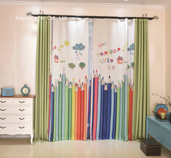 Print Children Curtains for Kids