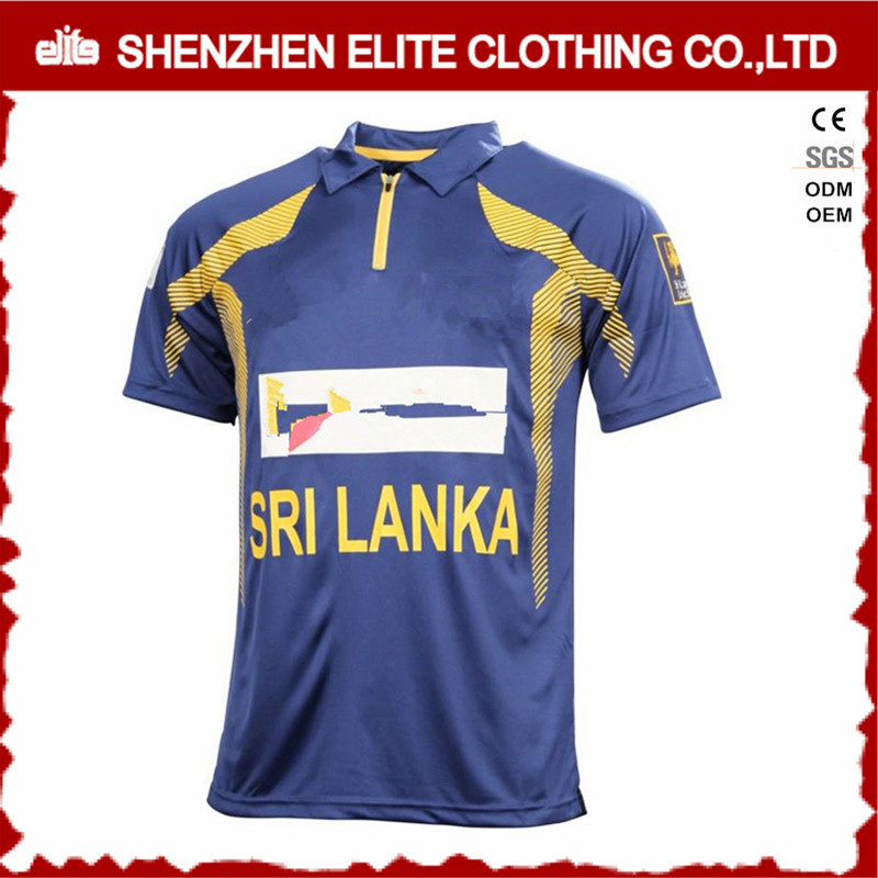 2017 New Design Custom Team Cricket Clothing Made in China (ELTCCJ-34)