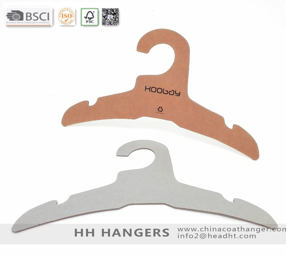 Recycle Fsc Kids Paper Cardboard Clothe Hanger, Paper Hanger