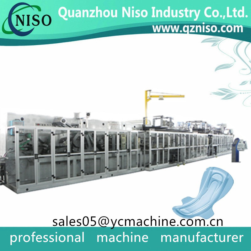 Ultra Thin Regular Sanitary Napkin Pads with Wings Machine Manufacture